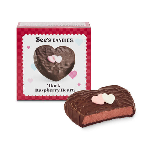 Dark Raspberry Heart