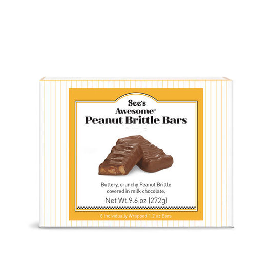 See’s Awesome® Peanut Brittle Bars