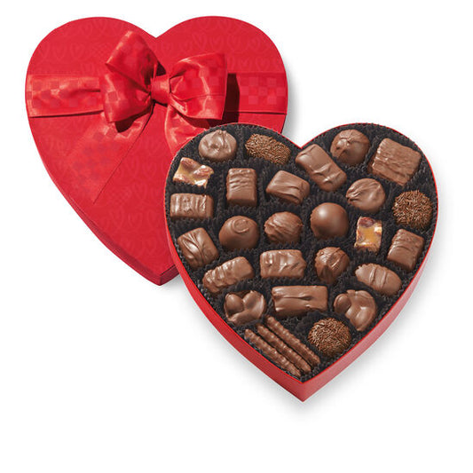 Classic Red Heart - Milk Chocolates