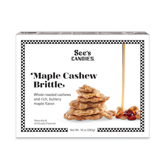 Maple Cashew Brittle