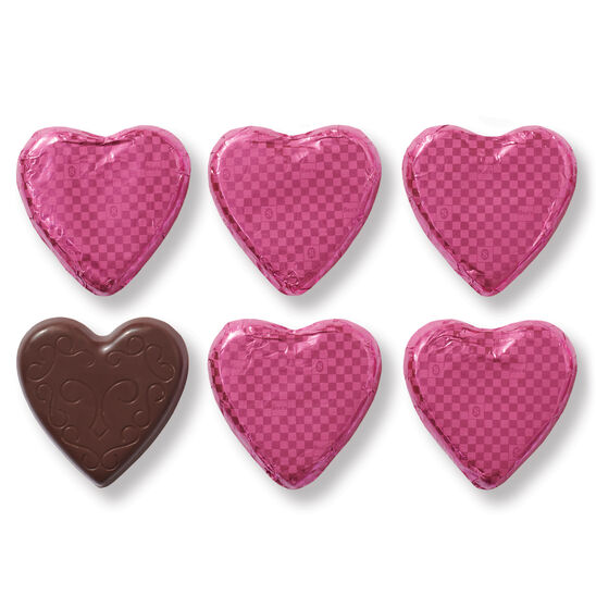 Dark Chocolate Hearts (Pack of 6)